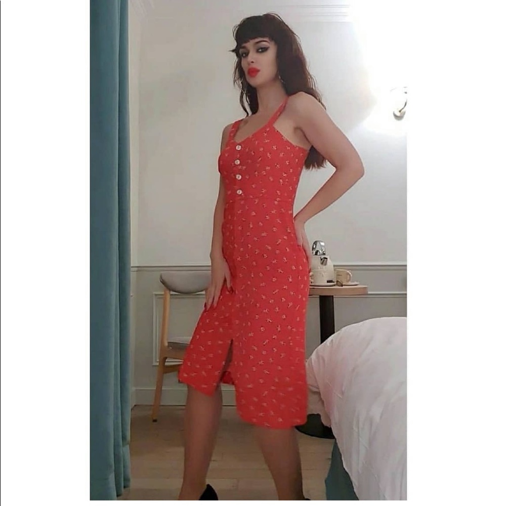 Rouje Moreau dress in red size 38
